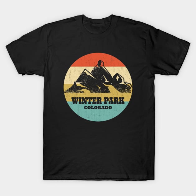 Winter Park Colorado T-Shirt by Anv2